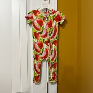 Little bum bums watermelon romper